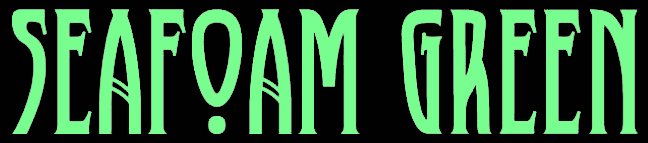 Seafoam Green logo